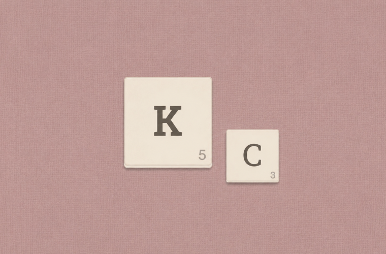 Words That Start With K: A Route Map for 1,715 Accepted Words