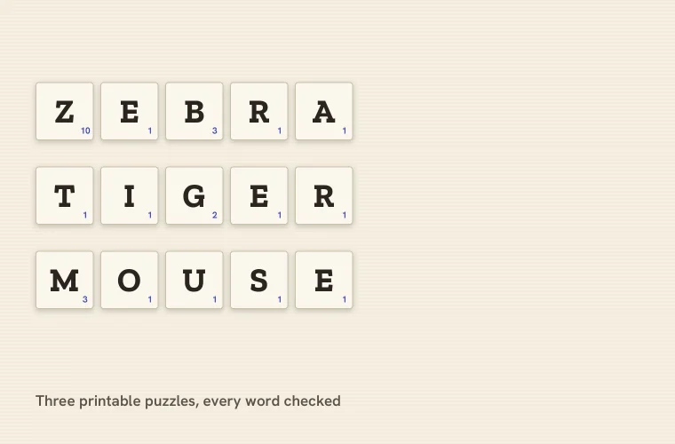 How to Make Your Own Printable Word Puzzles From Any Word List